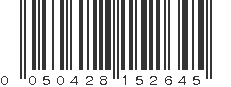 UPC 050428152645