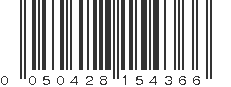 UPC 050428154366