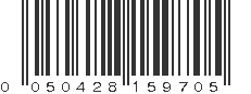 UPC 050428159705