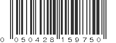 UPC 050428159750