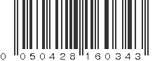 UPC 050428160343