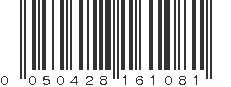 UPC 050428161081