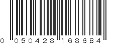 UPC 050428168684