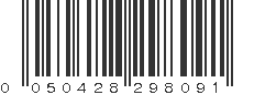 UPC 050428298091