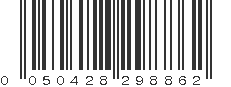 UPC 050428298862