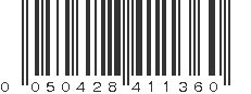 UPC 050428411360