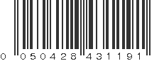 UPC 050428431191