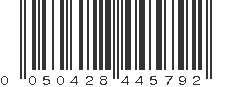 UPC 050428445792