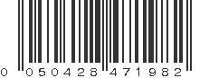 UPC 050428471982