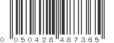 UPC 050428487365