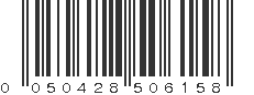 UPC 050428506158