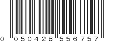 UPC 050428556757