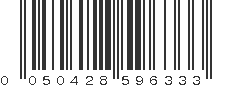 UPC 050428596333