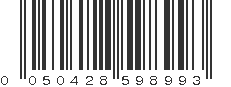 UPC 050428598993