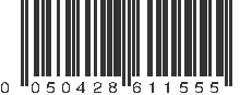 UPC 050428611555