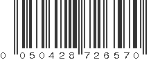 UPC 050428726570