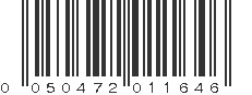 UPC 050472011646