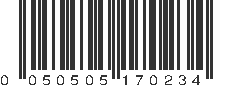 UPC 050505170234