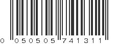 UPC 050505741311