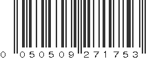 UPC 050509271753