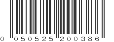 UPC 050525200386