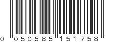 UPC 050585151758