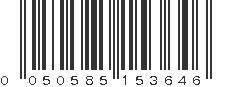 UPC 050585153646