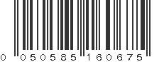 UPC 050585160675