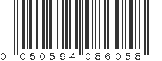 UPC 050594086058