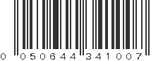 UPC 050644341007