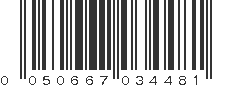 UPC 050667034481