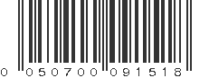 UPC 050700091518