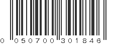 UPC 050700301846