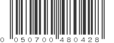 UPC 050700480428