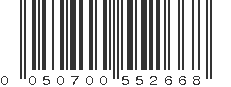 UPC 050700552668