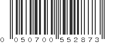 UPC 050700552873