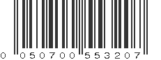 UPC 050700553207