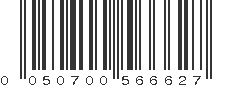 UPC 050700566627