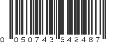 UPC 050743642487