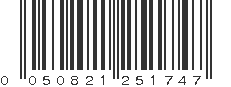 UPC 050821251747