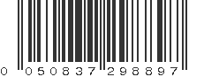 UPC 050837298897