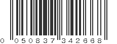 UPC 050837342668