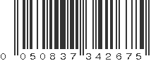 UPC 050837342675