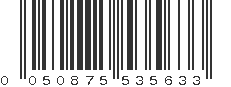 UPC 050875535633