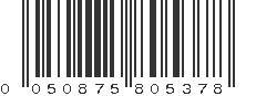 UPC 050875805378