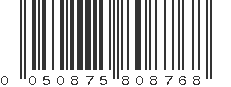 UPC 050875808768