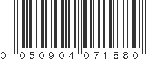 UPC 050904071880