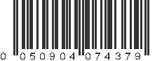 UPC 050904074379