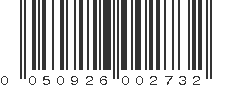 UPC 050926002732