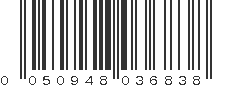 UPC 050948036838